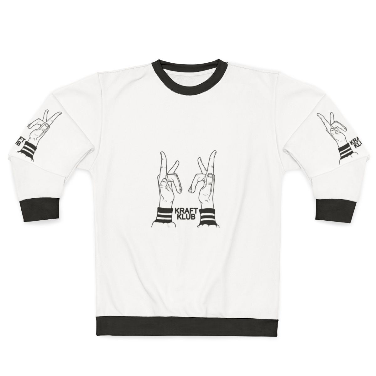 Kraftklub Mit K Black Sweatshirt
