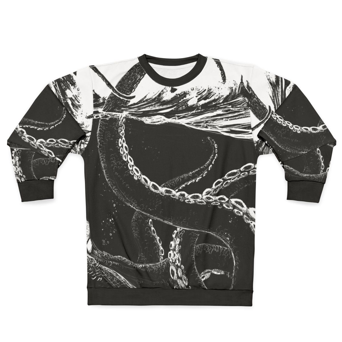 Kraken graphic design sweatshirt