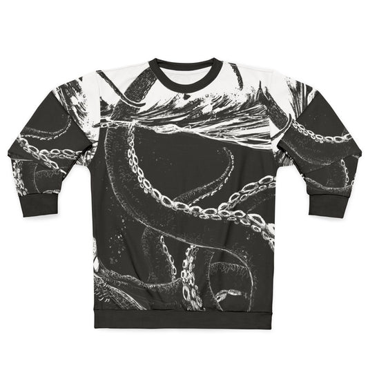 Kraken graphic design sweatshirt