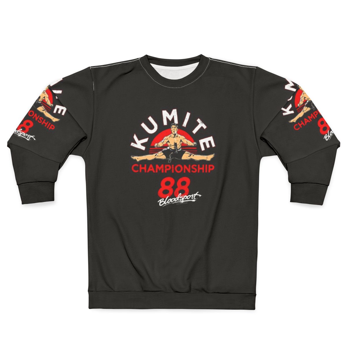 Kumite Championship 88 Sweatshirt featuring Jean-Claude Van Damme