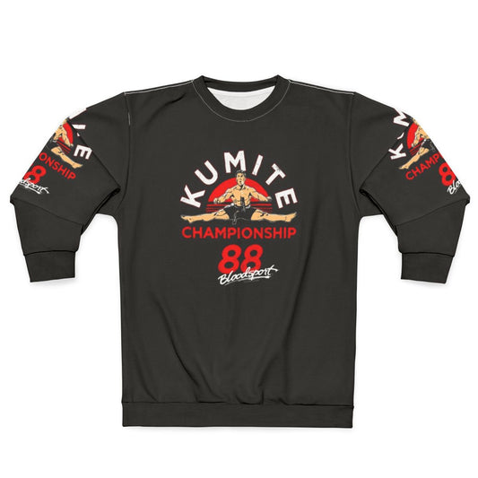 Kumite Championship 88 Sweatshirt featuring Jean-Claude Van Damme