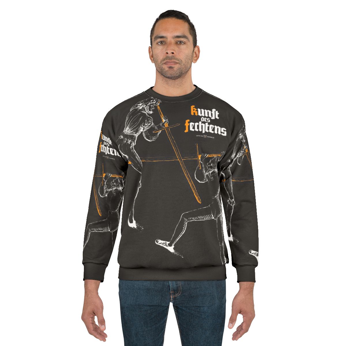 Medieval Longsword Fencing Sweatshirt