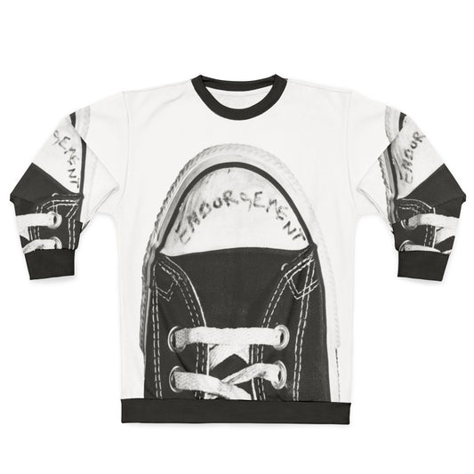 Kurt Cobain Nirvana Converse Sneaker Sweatshirt