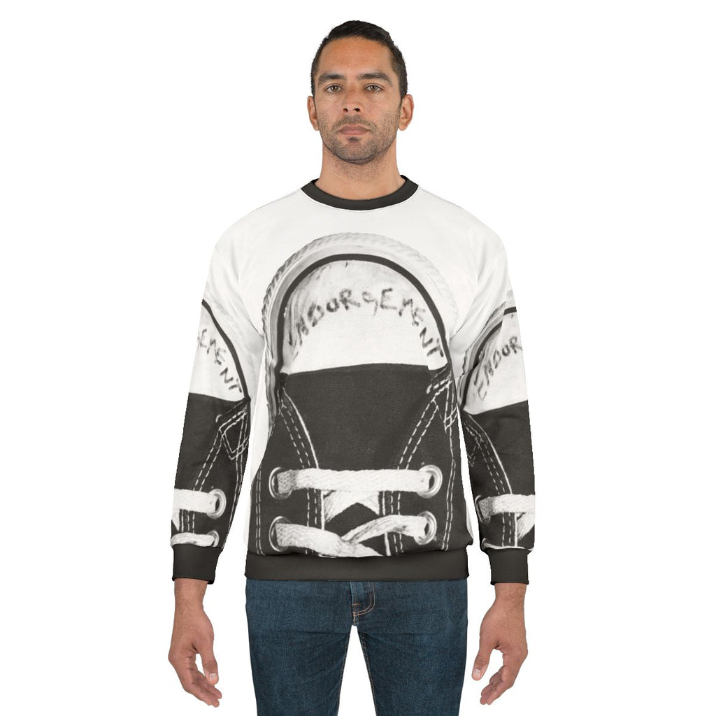 Kurt Cobain Nirvana Converse Sneaker Sweatshirt