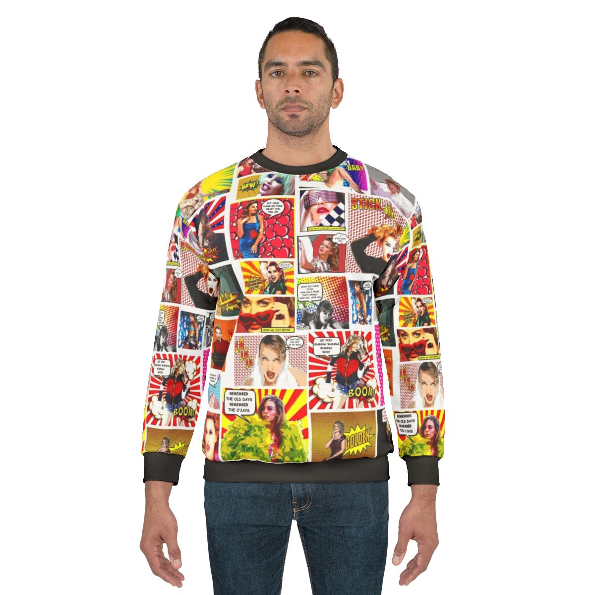 Kylie Minogue 'Even More Pow Wow' Colorful Sweatshirt