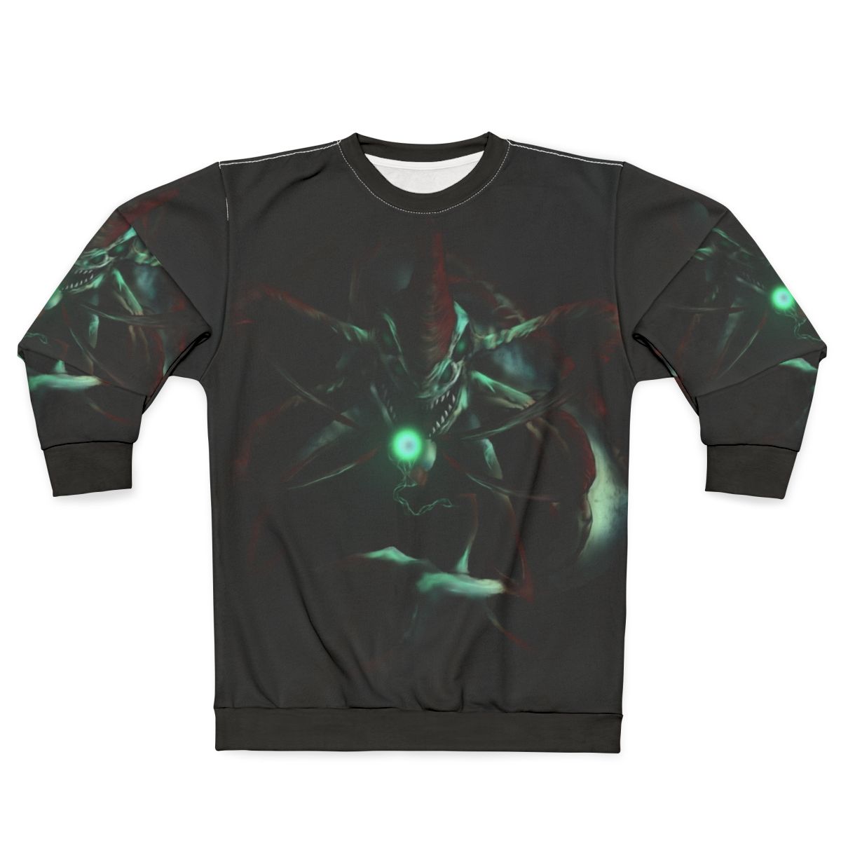 Subnautica Reaper Leviathan Gaming Fanart Sweatshirt