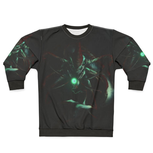 Subnautica Reaper Leviathan Gaming Fanart Sweatshirt