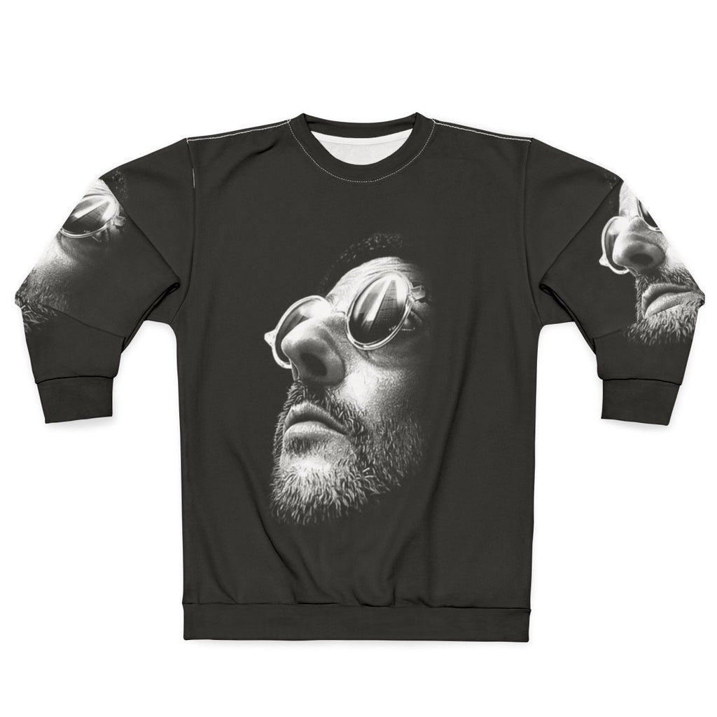 The Professional Vintage 90s Movie Sweatshirt with Minimalist Artwork