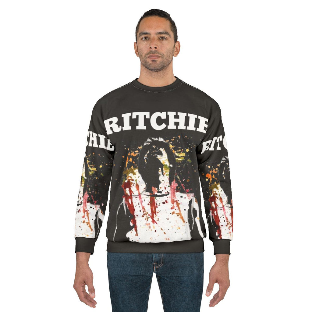 La Bamba Bob Ritchie Sweatshirt featuring iconic 80s movie scene