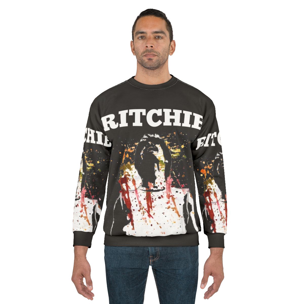 La Bamba Bob Ritchie Sweatshirt featuring iconic 80s movie scene