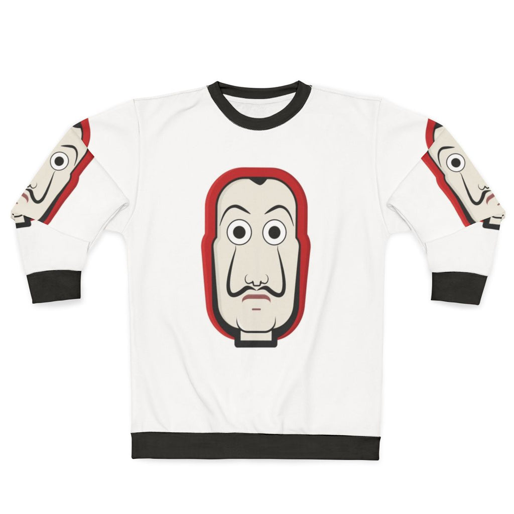 Money Heist La Casa de Papel Salvador Dali Mask Sweatshirt