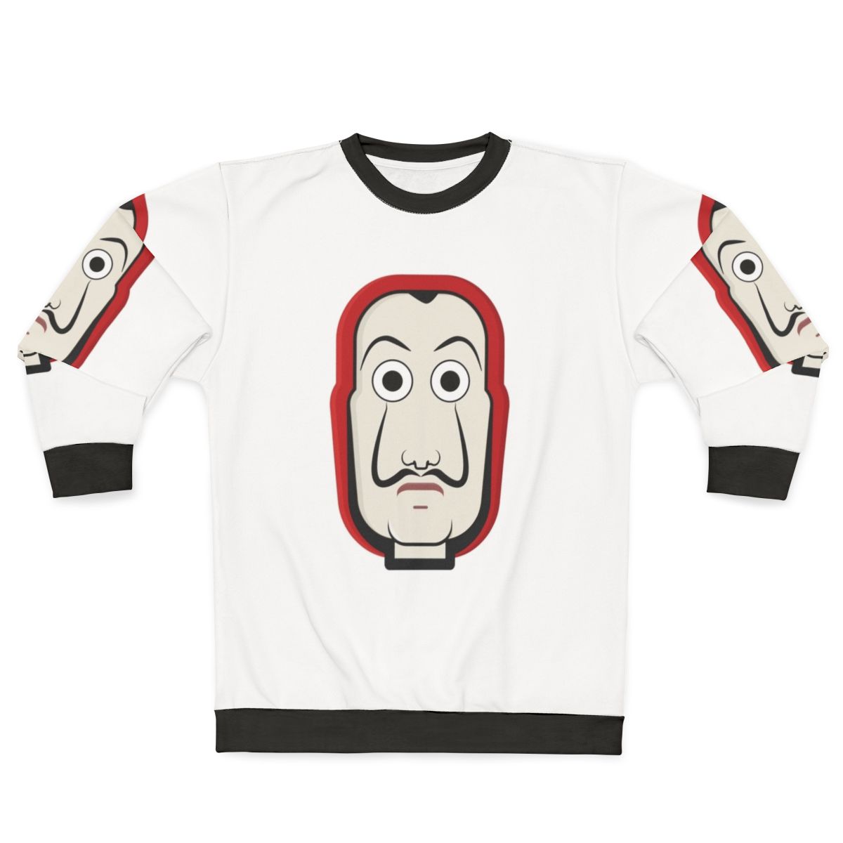 Money Heist La Casa de Papel Salvador Dali Mask Sweatshirt