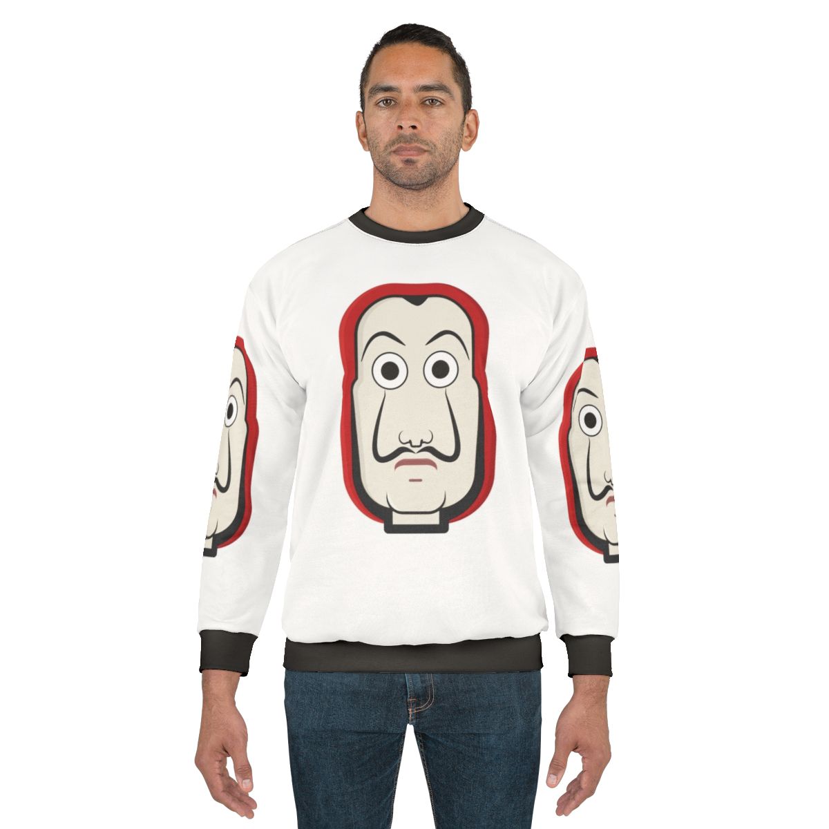 Money Heist La Casa de Papel Salvador Dali Mask Sweatshirt