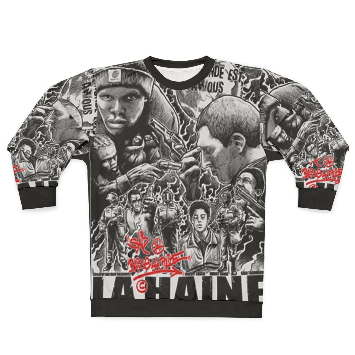 La Haine' French Film Inspired Urban Sweatshirt