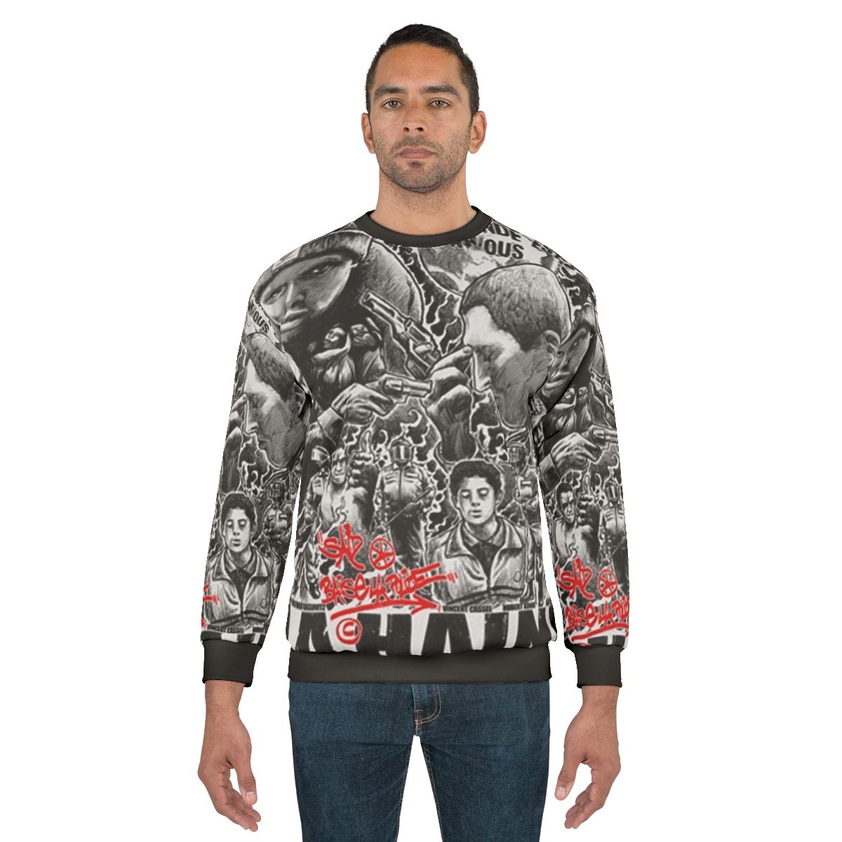 La Haine' French Film Inspired Urban Sweatshirt