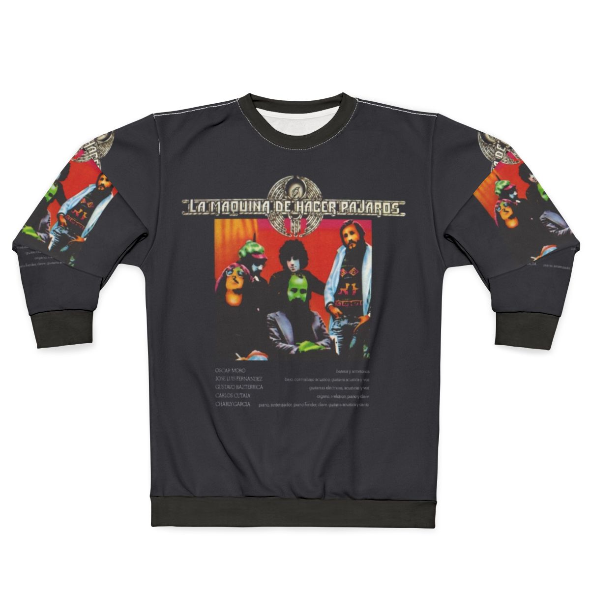 La Maquina Sweatshirt - Charly Garcia Inspired Music Apparel