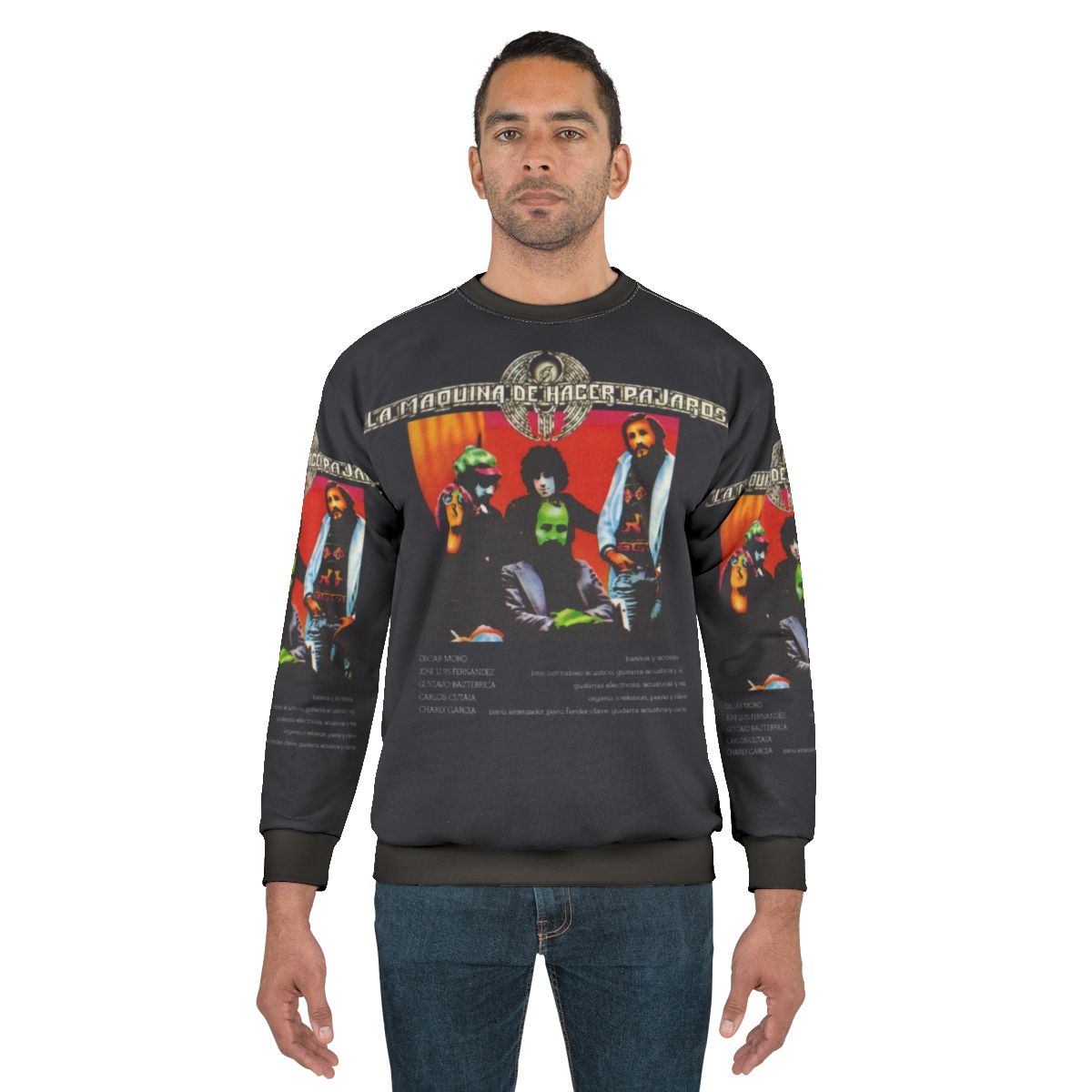 La Maquina Sweatshirt - Charly Garcia Inspired Music Apparel