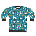 Lab Assistant Sweatshirt with Science and Nerd Designs