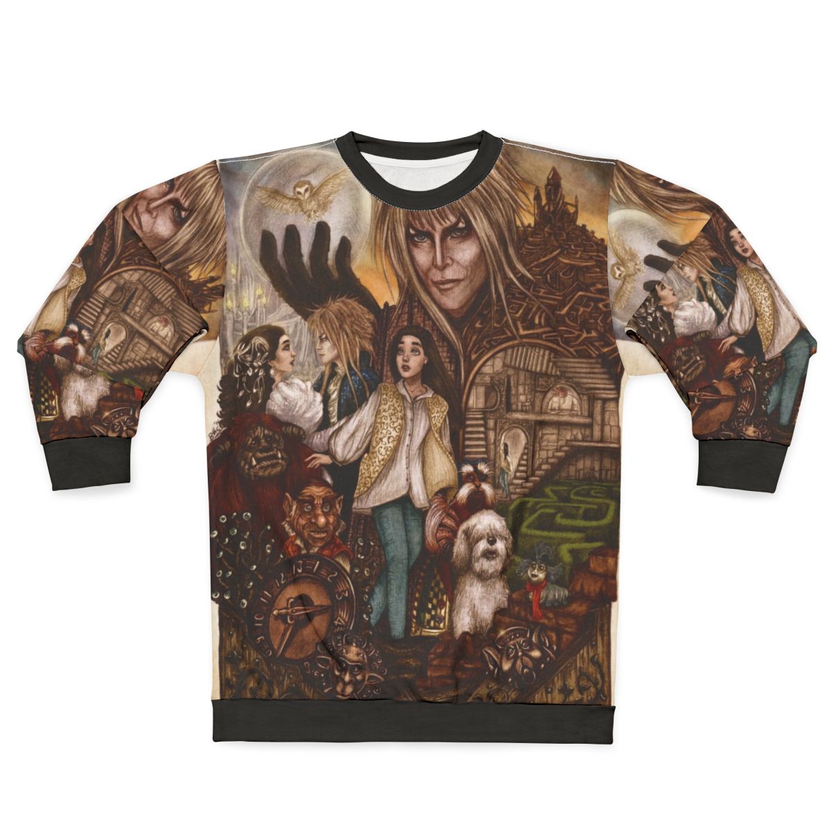 Labyrinth Sweatshirt featuring fantasy elements