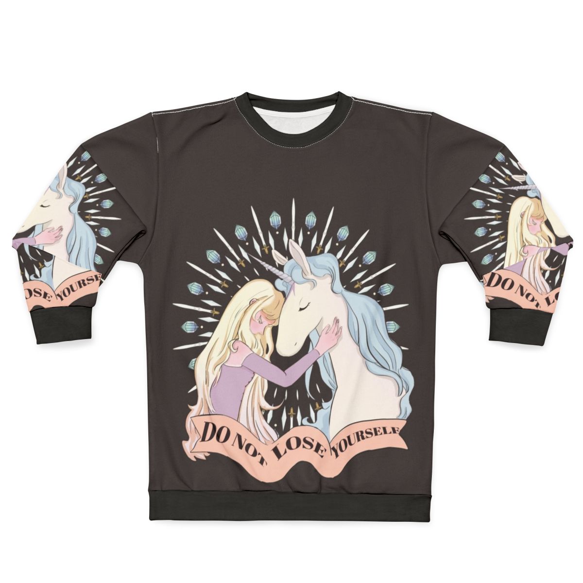 The Last Unicorn Lady Amalthea Sweatshirt