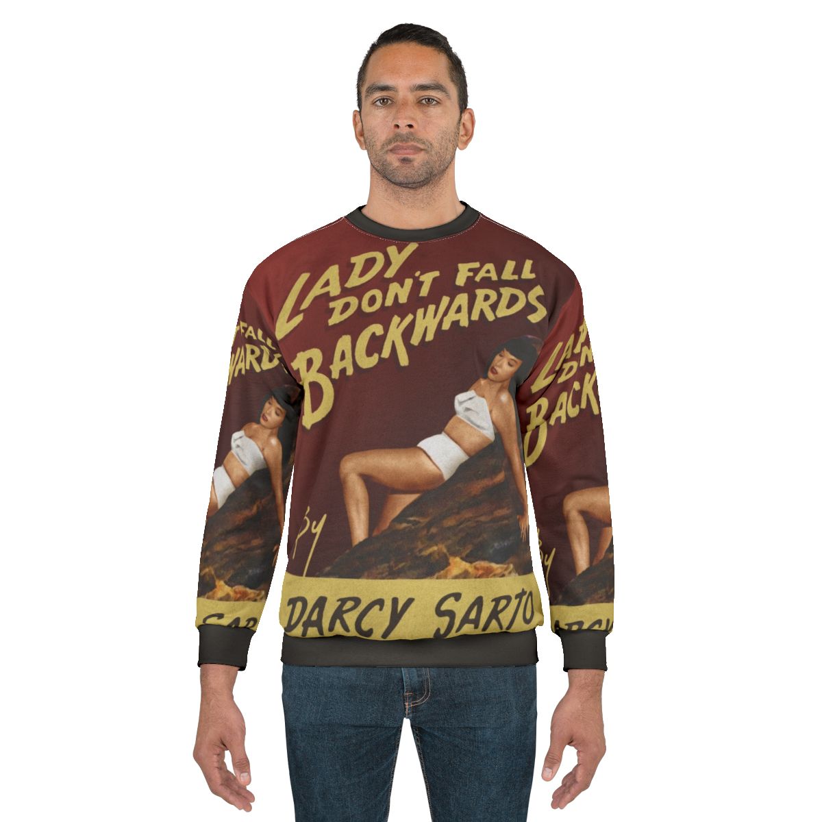 Lady Don't Fall Backwards Hancock Classic Comedy Sweatshirt