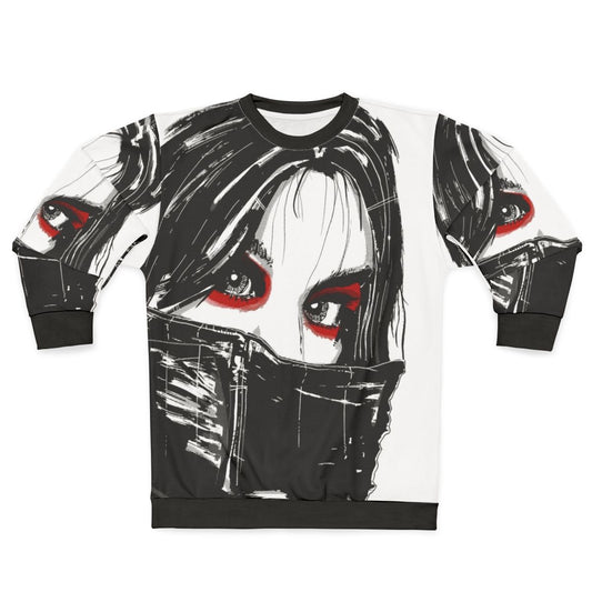 Lady Vengeance Cult Classic Korean Cinema Graphic Sweatshirt