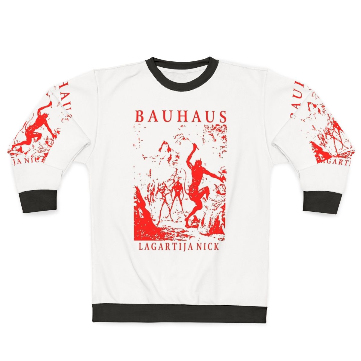 Lagartijanick Bauhaus Band Legend Sweatshirt