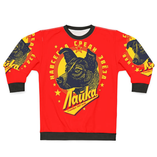 Laika the space dog sweatshirt