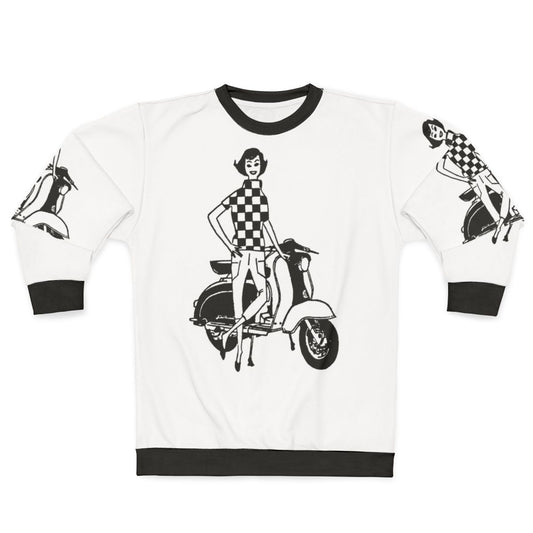 Lambretta Li Series 1 Checkered Top Mod Sweatshirt