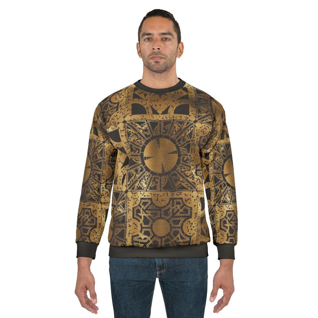 Lament Configuration Spread Sweatshirt - Hellraiser Cenobite Horror Fan Apparel