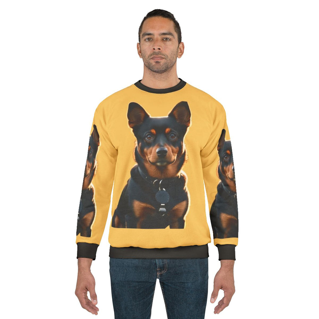 Vintage Lancashire Heeler Dog Stickers Sweatshirt