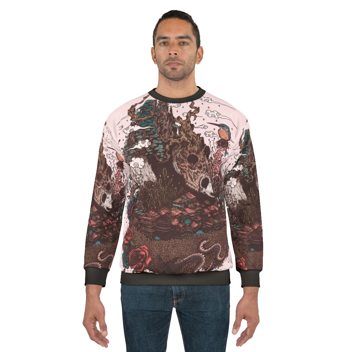 Land of the Sleeping Giant Panda Bear Sweatshirt