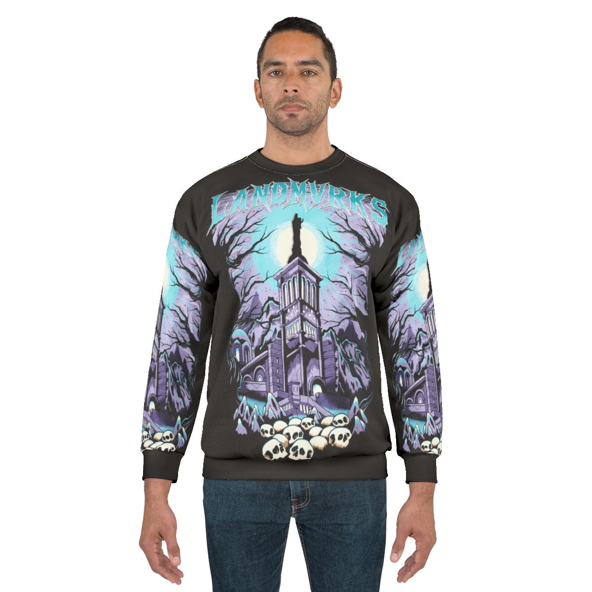 Landmvrks Skull Castle Sweatshirt - Heavy Metal Band Merchandise