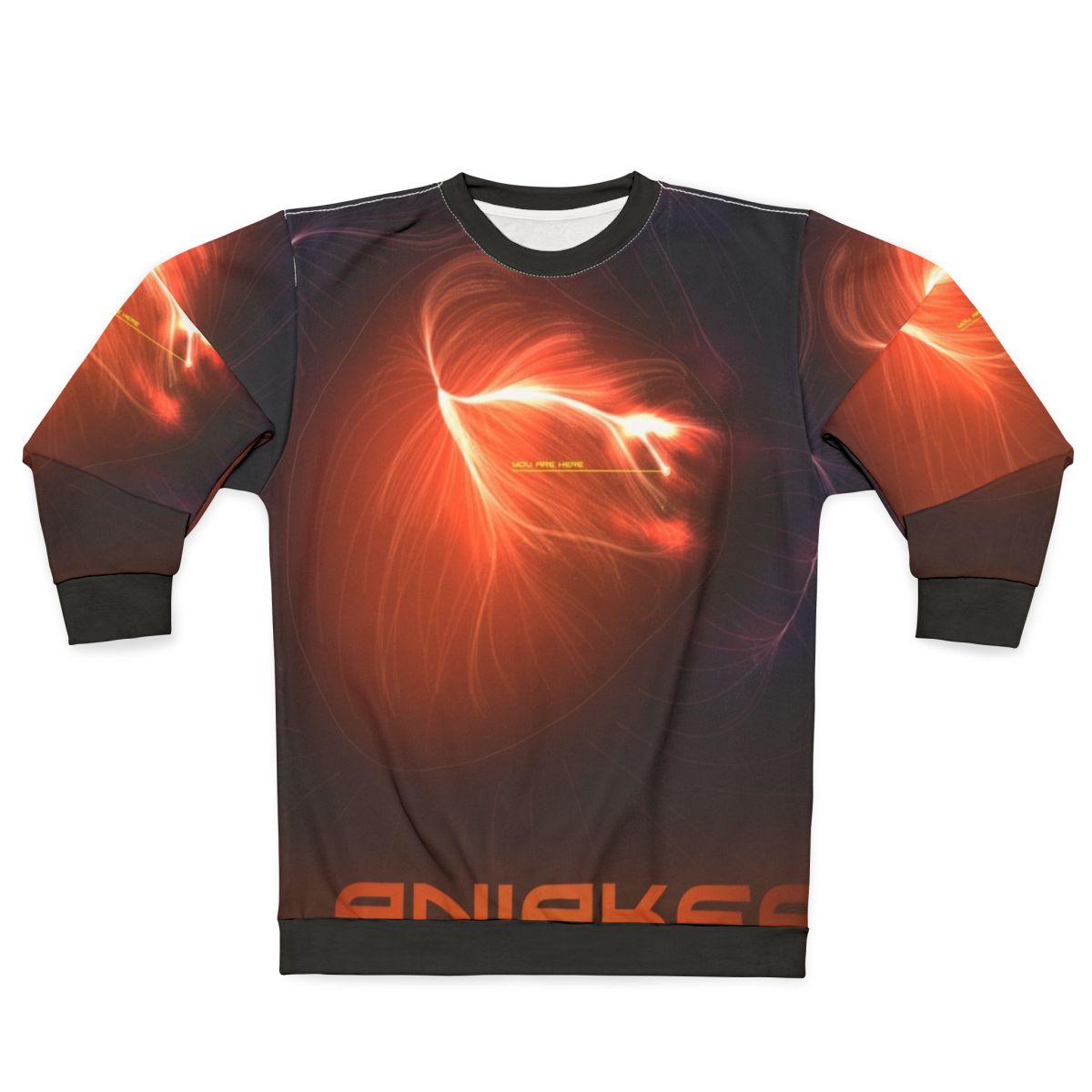 Laniakea Galaxy Sweatshirt with Cosmic Design