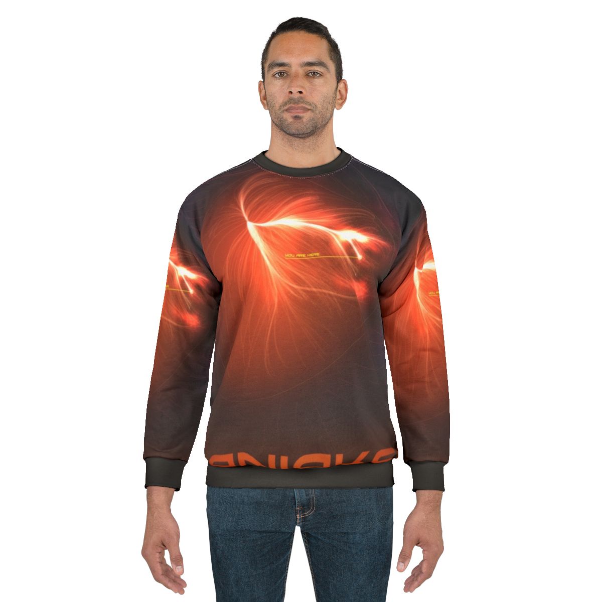 Laniakea Galaxy Sweatshirt with Cosmic Design