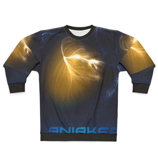 Laniakea "You Are Here" Sweatshirt featuring space art design