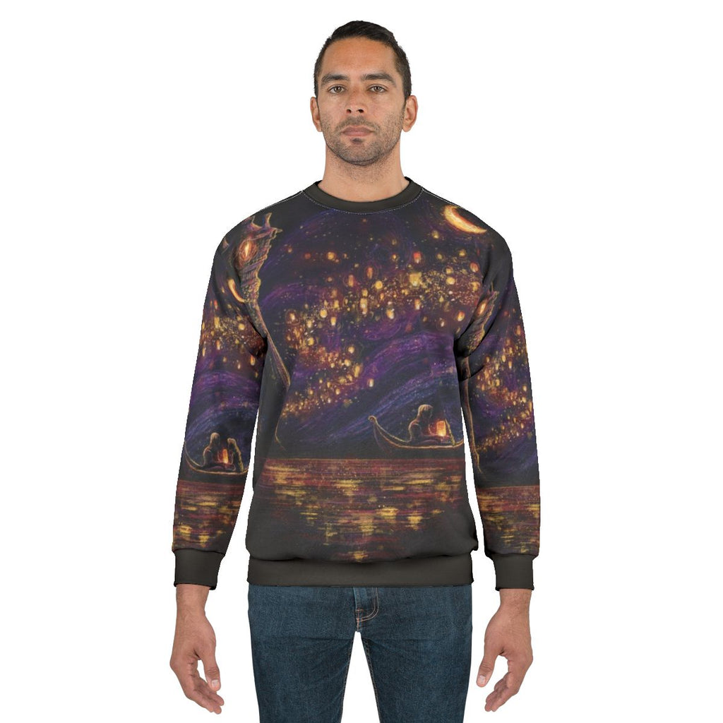 Lanterns of Hope Disney Tangled Rapunzel and Flynn Rider Sweatshirt