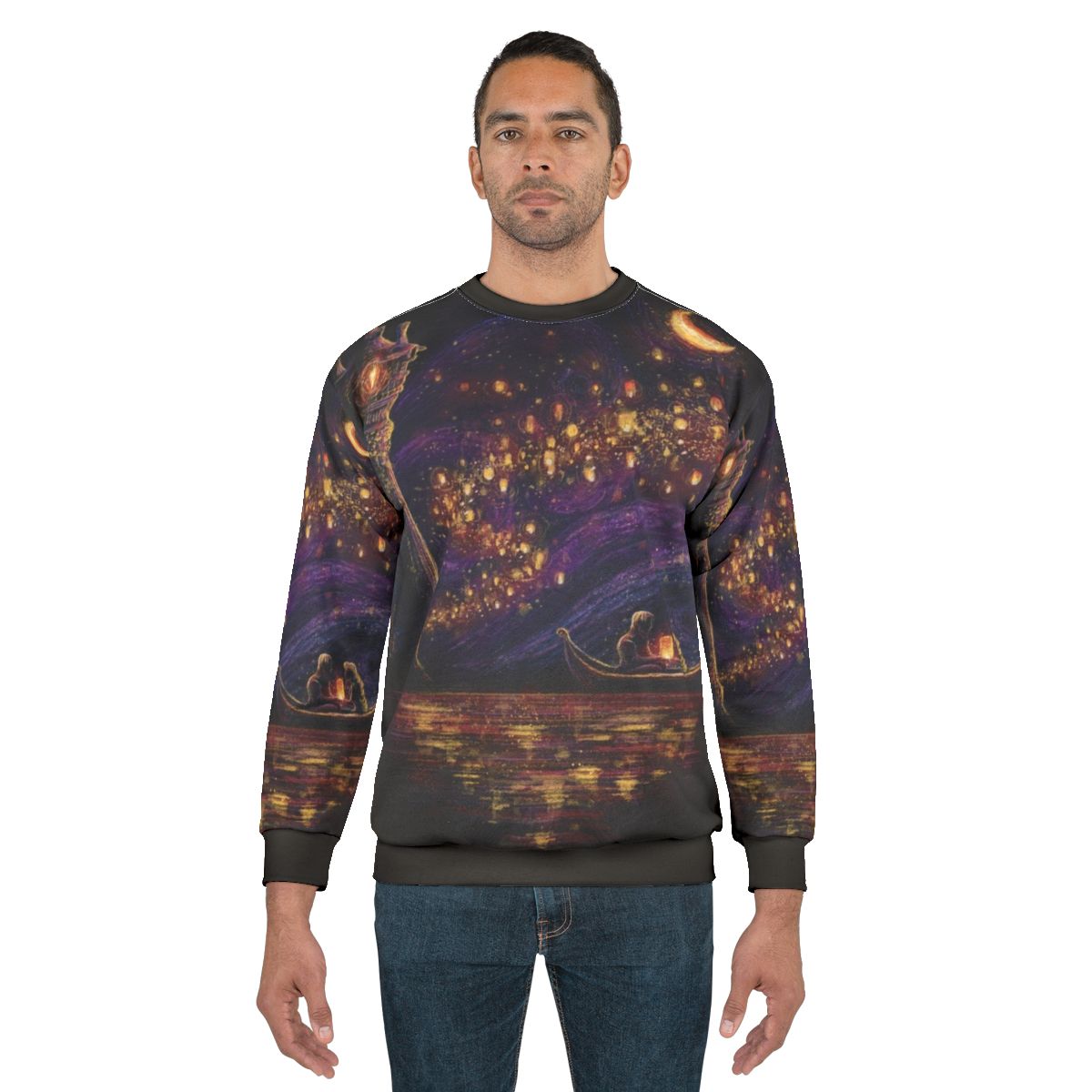 Lanterns of Hope Disney Tangled Rapunzel and Flynn Rider Sweatshirt