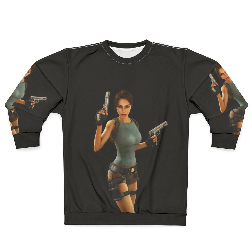 Lara Croft 20th Anniversary Tomb Raider Gaming Sweatshirt