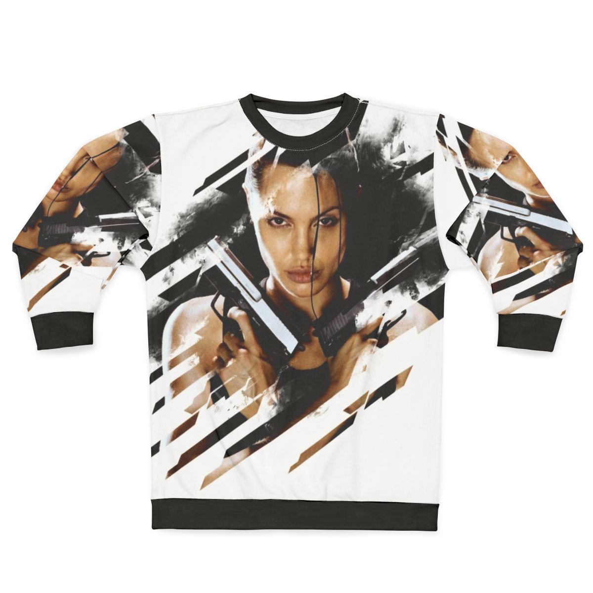 Lara Croft Tomb Raider Angelina Jolie Movie Sweatshirt