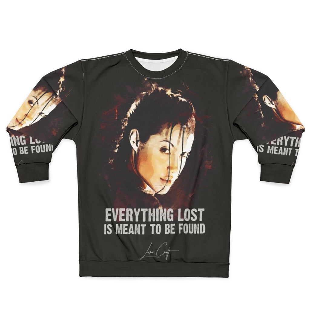 Lara Croft Tomb Raider Angelina Jolie Movie Sweatshirt
