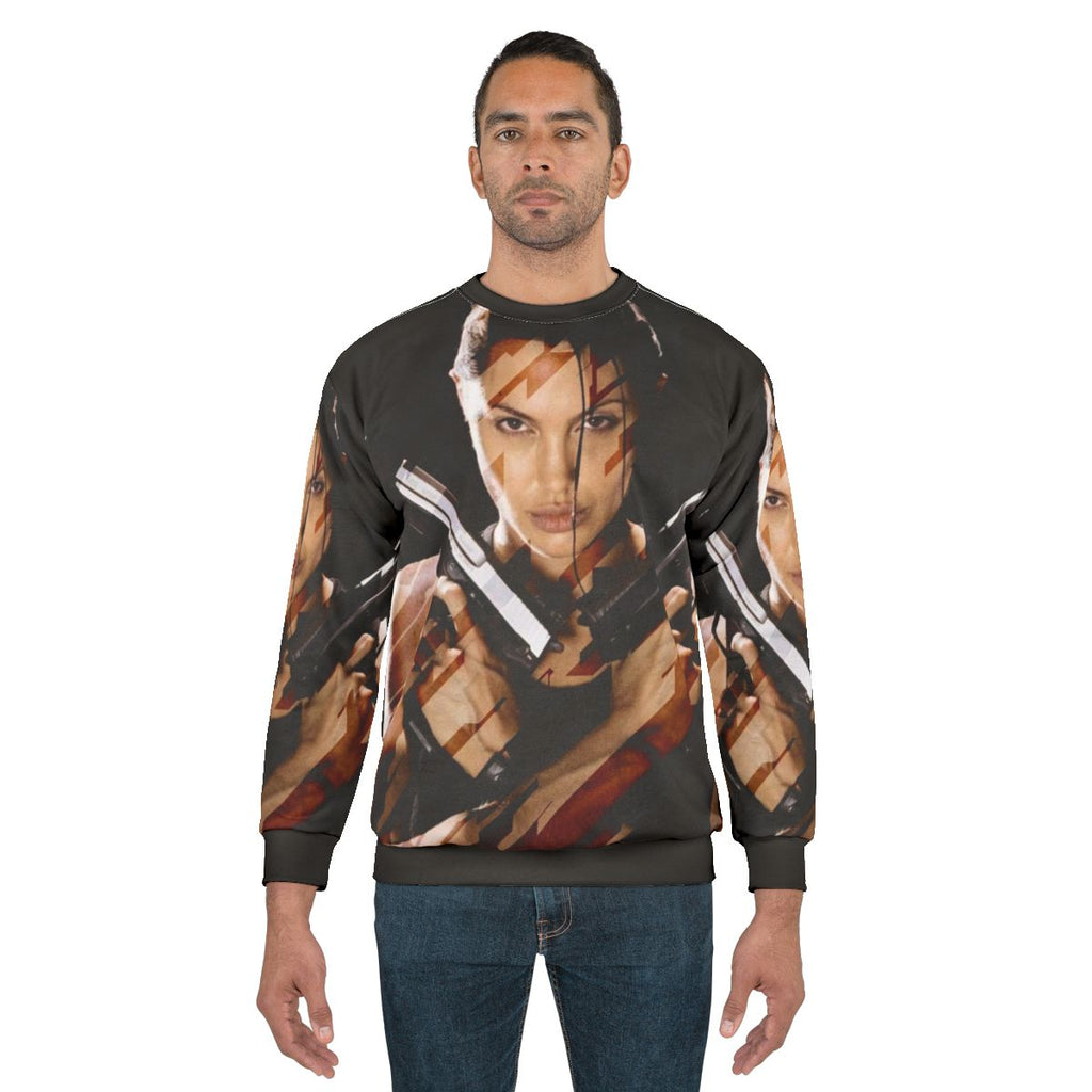 Lara Croft Tomb Raider Angelina Jolie Sweatshirt