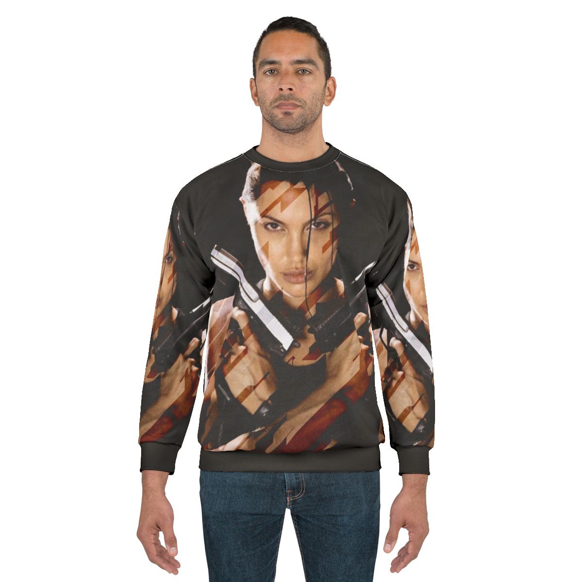 Lara Croft Tomb Raider Angelina Jolie Sweatshirt