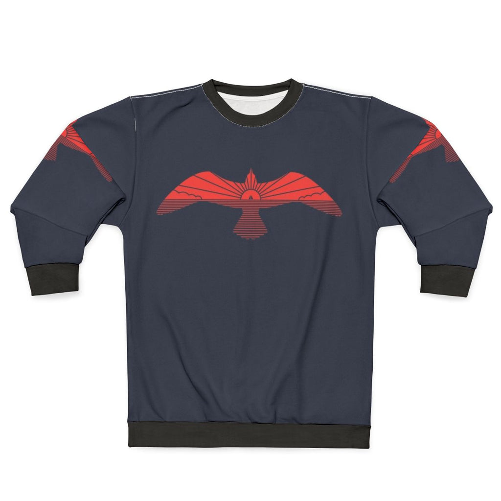 Larus Marinus Seagull Sweatshirt featuring minimalist bird art