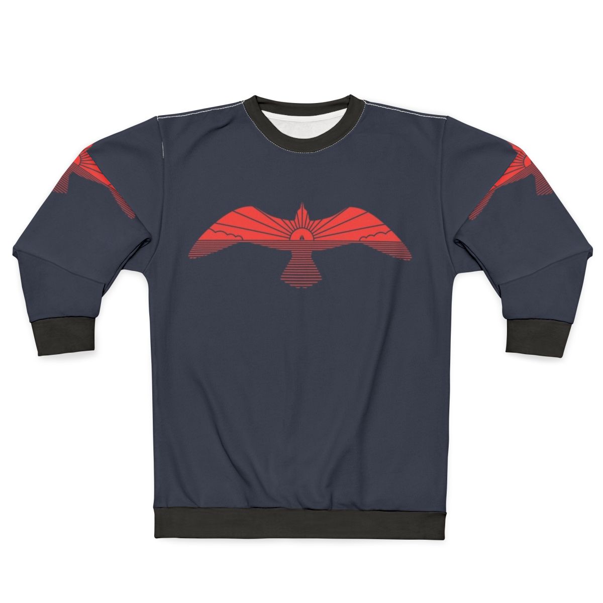 Larus Marinus Seagull Sweatshirt featuring minimalist bird art