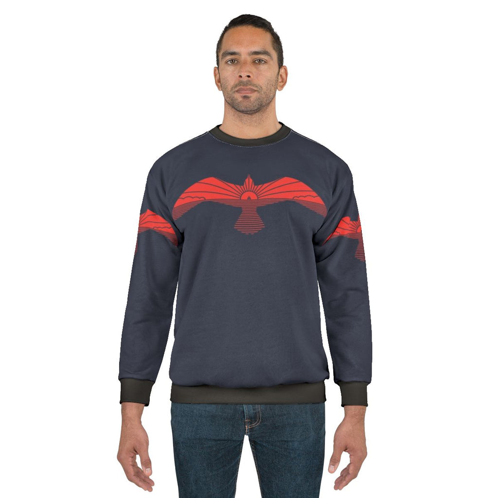 Larus Marinus Seagull Sweatshirt featuring minimalist bird art