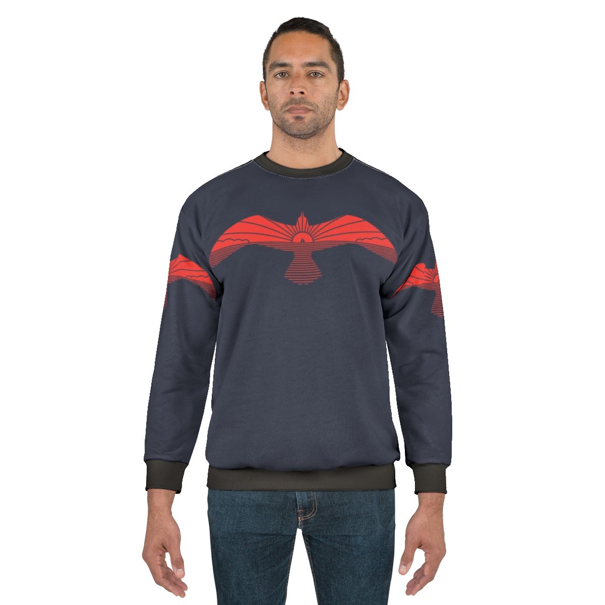 Larus Marinus Seagull Sweatshirt featuring minimalist bird art