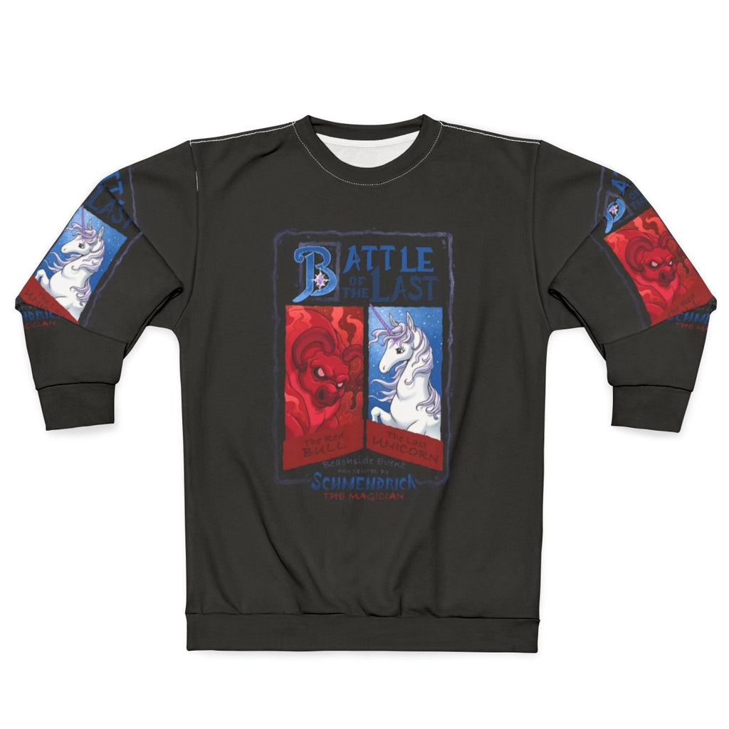 The Last Unicorn Battle Sweatshirt - 80s Fantasy Clothing