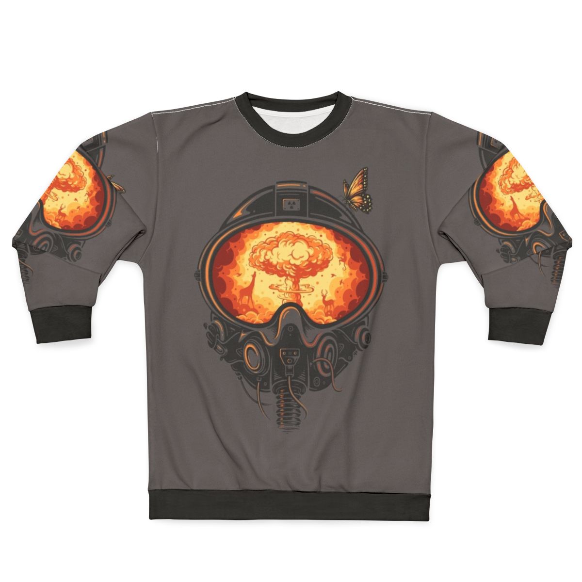 Pilot's Farewell Sweatshirt with Nature and Animal Design
