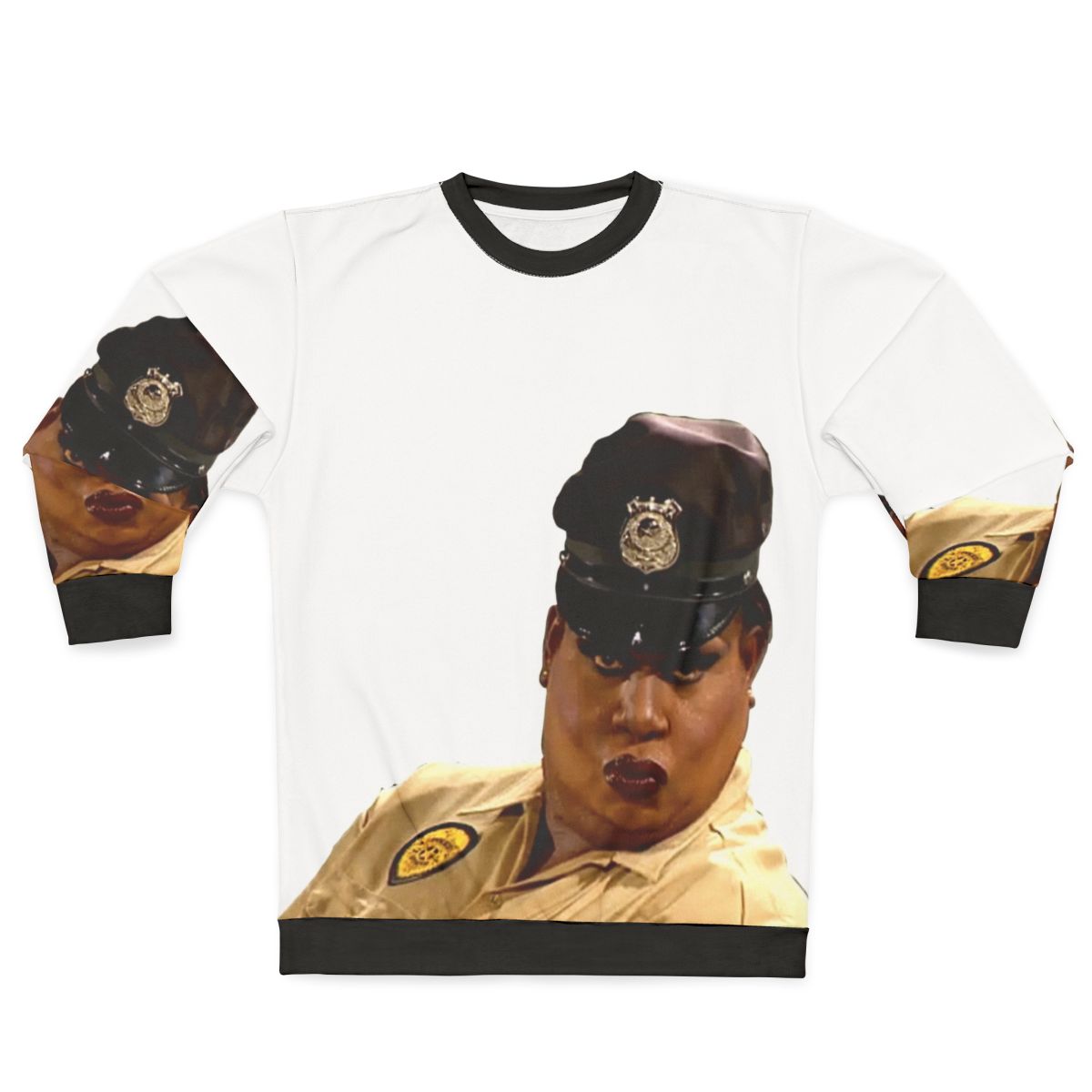 Latrice Sweatshirt featuring the iconic "Get those nuts away from my face" quote from RuPaul's Drag Race